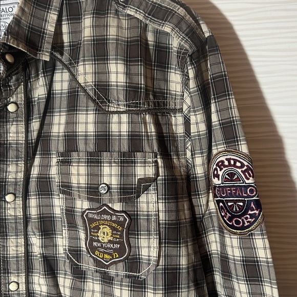 Buffalo David Bitton Men's Plaid Shirt, XL - Picture 2 of 4